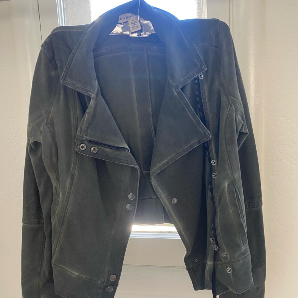 Green Utility Jacket - image 2